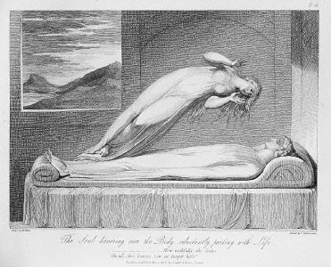 Schiavonetti, Soul Leaving the Body, 1808